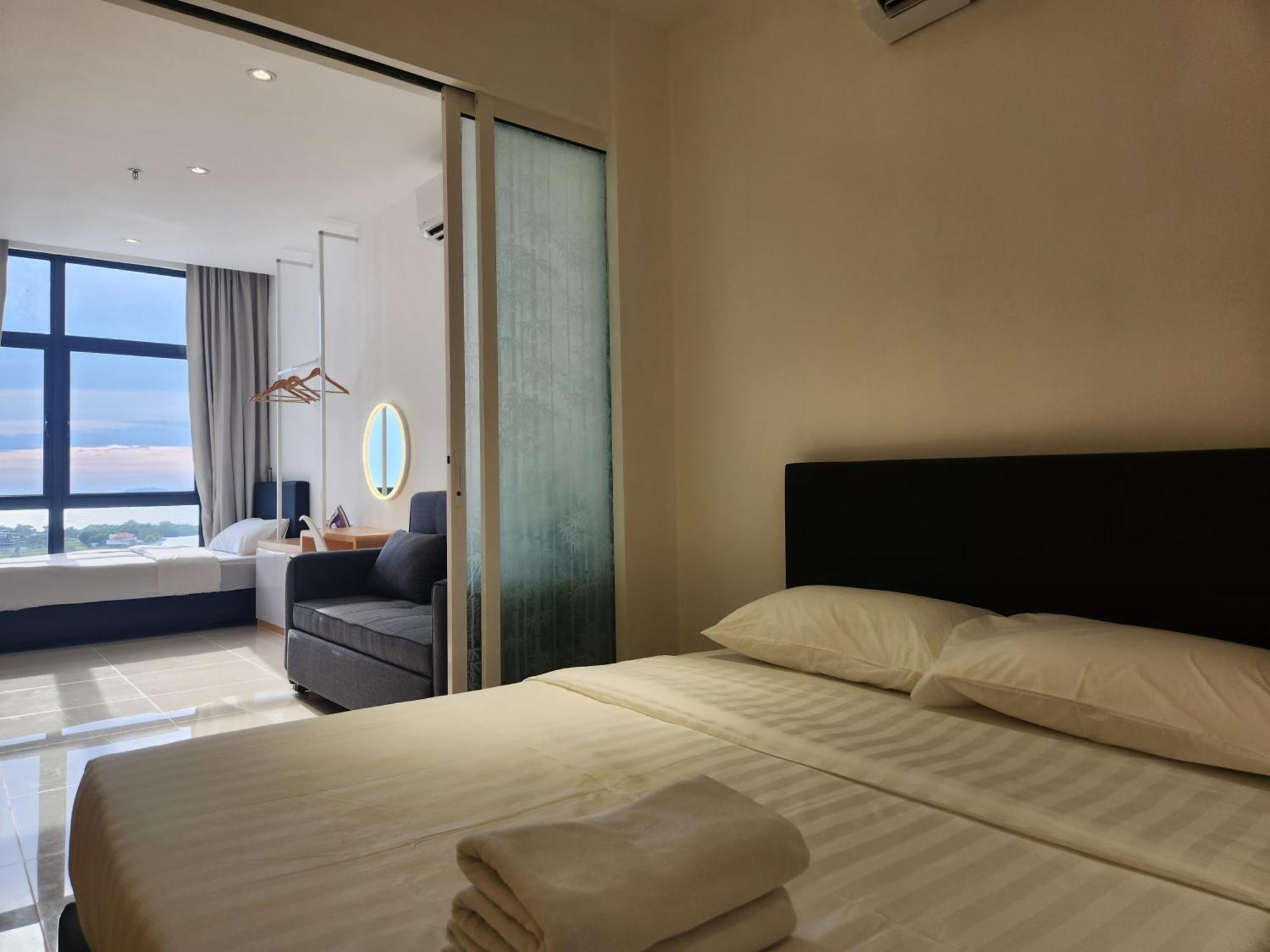 The Shore Kota Kinabalu City Centre By Lw Suites Pokoj fotografie